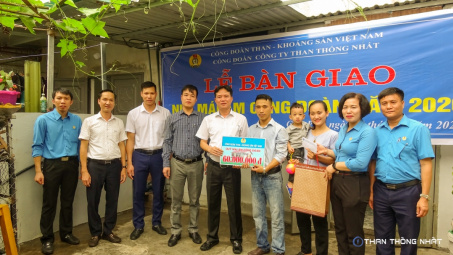 Công đoàn Than Thống Nhất: Hỗ trợ “Mái ấm Công đoàn” cho đoàn viên có hoàn cảnh khó khăn