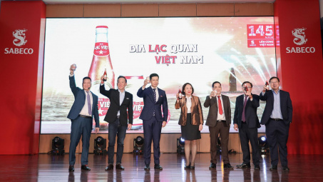 SABECO ra mắt phiên bản bia đặc biệt kỷ niệm 145 năm thành lập