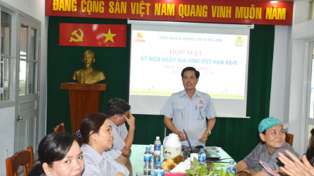 Hạnh phúc khi cùng sẻ chia việc nhà