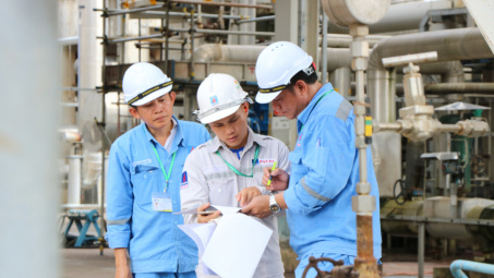 Đạm Cà Mau thuộc top các nhà máy tiêu hao năng lượng thấp