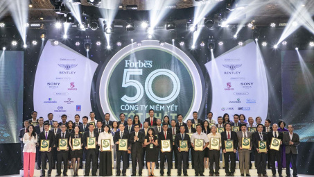 PV GAS lọt Top 50 công ty niêm yết tốt nhất Việt Nam năm 2020 của Forbes