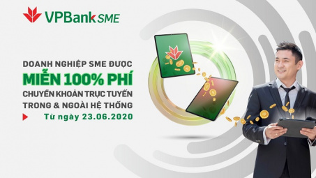Chuyển khoản “thả ga” nhờ loạt ưu đãi hấp dẫn từ VPBank