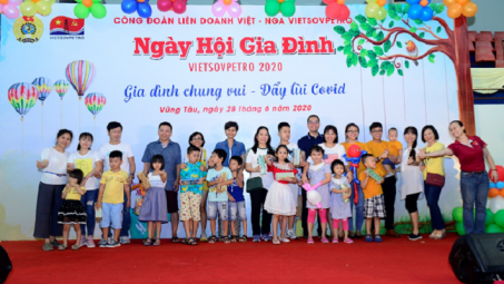 Vietsovpetro: Rộn ràng ngày hội “Gia đình cùng vui - Đẩy lùi Covid”