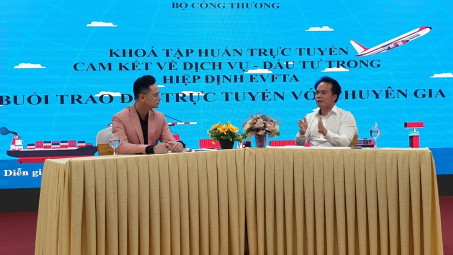 Bộ Công Thương tổ chức tập huấn trực tuyến về các cam kết trong Hiệp định EVFTA