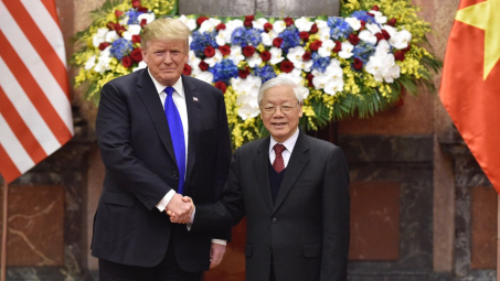 Tổng Bí thư, Chủ tịch nước Nguyễn Phú Trọng và Tổng thống Donald Trump chúc mừng 25 năm quan hệ ngoại giao Việt Nam - Hoa Kỳ
