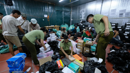 Vụ kho hàng lậu tại Lào Cai: Thu giữ gần 160.000 sản phẩm giả mạo nhãn hiệu