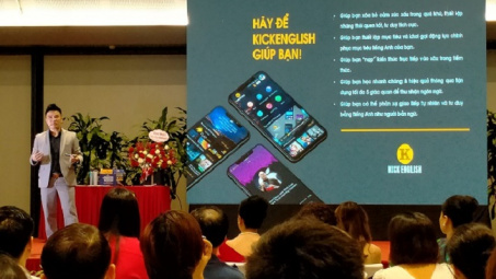 Ra mắt ứng dụng học tiếng anh trực tuyến KickEnglish