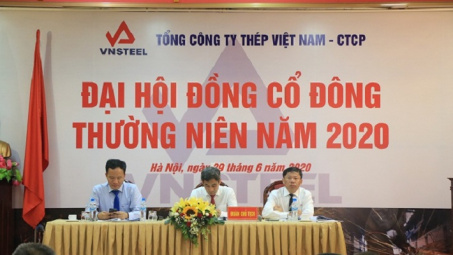 VNSTEEL: Tổ chức thành công Đại hội đồng cổ đông thường niên năm 2020