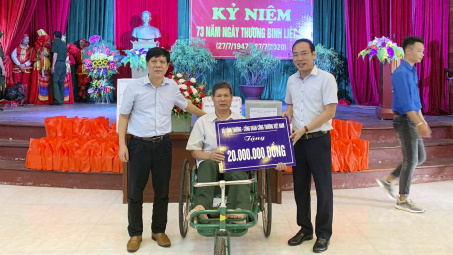 Công đoàn ngành Công Thương tri ân thương binh, gia đình liệt sỹ