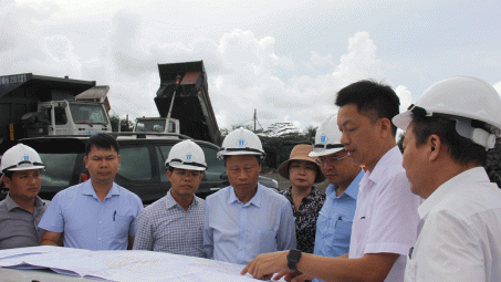 Đẩy nhanh tiến độ Dự án đầu tư mở rộng mỏ lộ thiên Bắc Bàng Danh