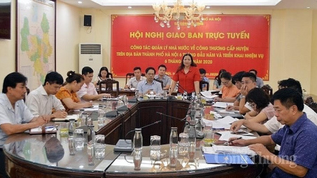 Hà Nội: Giao ban trực tuyến công tác phối hợp quản lý nhà nước về lĩnh vực Công Thương