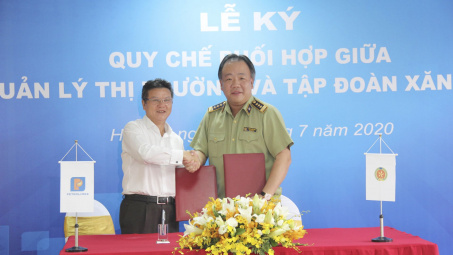 Tổng cục QLTT ký kết hợp tác với Petrolimex chống gian lận trong kinh doanh xăng dầu