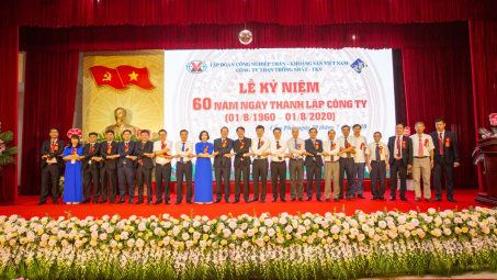 Công ty Than Thống Nhất - TKV kỷ niệm 60 năm Ngày thành lập