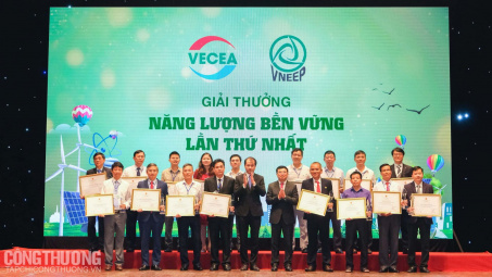 Vinh danh 61 doanh nghiệp nhận Giải thưởng năng lượng bền vững năm 2019