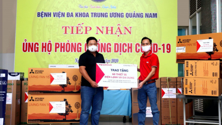 Nguyễn Kim chung tay cùng bệnh viện, trường học phòng chống dịch bệnh Covid-19