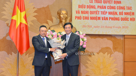 Chủ tịch PVN Trần Sỹ Thanh được điều động làm Phó chủ nhiệm Văn phòng Quốc hội