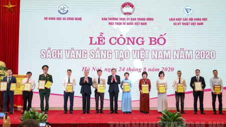 TKV có 2 công trình được vinh danh trong Sách vàng Sáng tạo Việt Nam 2020