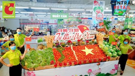 Thị trường Quốc khánh 2/9: Big C giảm giá mạnh mặt hàng nông sản