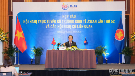 Nhiều kết quả khả quan từ Hội nghị AEM-52: Việt Nam chủ động phát huy vai trò Chủ tịch ASEAN