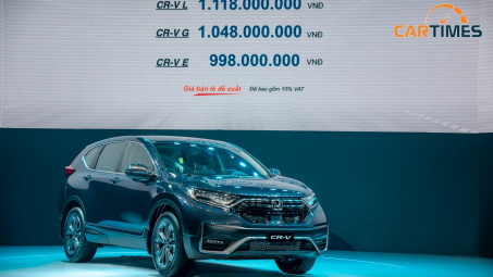 Honda CR-V 2020 nâng cấp vừa ra mắt đã nhận ưu đãi khủng lên tới 160 triệu đồng