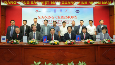 Ký kết Thoả thuận mua bán khí Sư Tử Trắng giai đoạn 2A