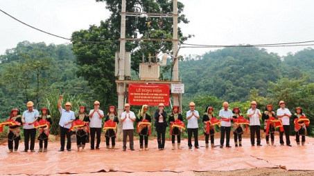 Xóm bản cuối cùng của Thái Nguyên có điện lưới quốc gia
