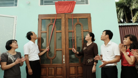 Khánh thành 3 nhà chữ thập đỏ do Petrolimex Aviation tài trợ chính tại Hải Phòng