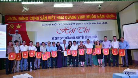 Đảng bộ Nhôm Đắk Nông đạt giải Nhì Hội thi kể chuyện về học tập và làm theo Bác