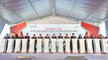 Tập đoàn Thành Công chính thức động thổ dự án Tổ hợp công nghiệp phụ trợ ô tô