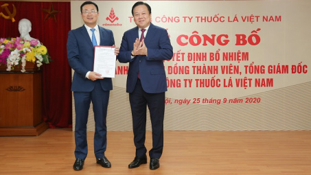 Công bố quyết định bổ nhiệm Thành viên Hội đồng Thành viên, Tổng giám đốc Tổng Công ty Thuốc lá Việt Nam