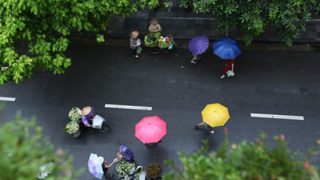 Thời tiết 28-9: Bắc bộ mưa trên diện rộng, trời dịu mát