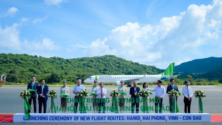 Bamboo Airways chính thức khai trương 3 đường bay thẳng Côn Đảo