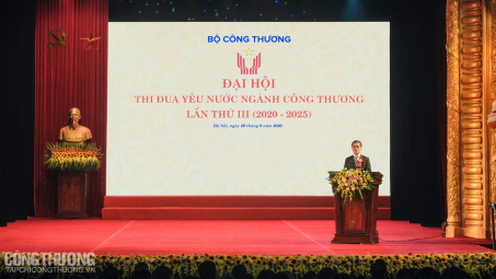 [Tin Ảnh] Đại hội Thi đua yêu nước ngành Công Thương lần thứ III (2020 - 2025)