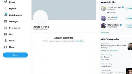 [Quốc tế nổi bật] Twitter trừng phạt ông Trump