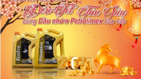 Khuyến mại lớn đón Tết Tân Sửu cùng Dầu nhờn Petrolimex cao cấp