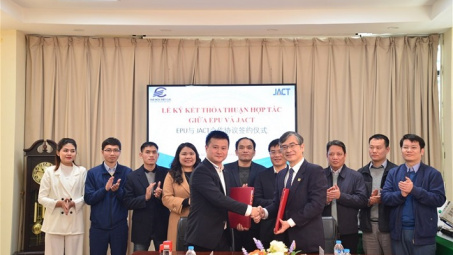 Lễ ký kết thỏa thuận hợp tác giữa EPU và JACT