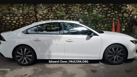Peugeot 508 2021 sắp về Việt Nam bị bắt gặp chạy thử tại Malaysia