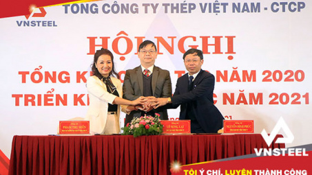VNSTEEL: Đưa nhiều định hướng, giải pháp triển khai hiệu quả nhiệm vụ năm 2021