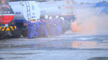 Tổng kho Nhà Bè sẵn sàng đảm bảo an toàn PCCC cho 2021