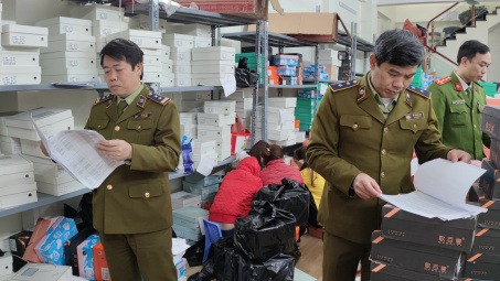 Dồn lực ngăn chặn, xử lý hàng hóa không rõ nguồn gốc dịp cuối năm