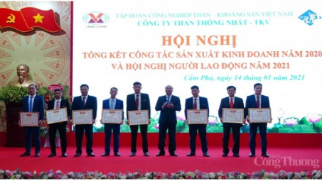 Than Thống Nhất: Dành 1,5 tỷ đồng thưởng cho tập thể, cá nhân đạt các danh hiệu thi đua năm 2020