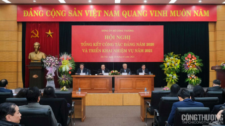 Đảng bộ Bộ Công Thương: Tiếp tục quyết tâm thực hiện thắng lợi nhiệm vụ xây dựng đảng