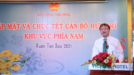 Bộ Công Thương gặp mặt và chúc Tết các cán bộ hưu trí khu vực phía Nam