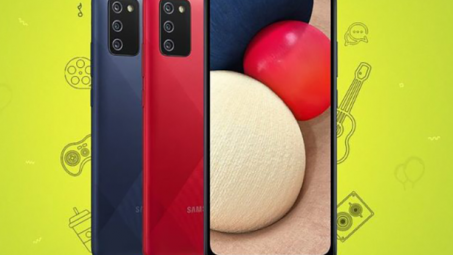 Smartphone giá rẻ Galaxy M02s ra mắt