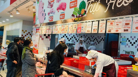 Chuỗi siêu thị Big C và GO! bán thịt lợn tươi không lợi nhuận phục vụ Tết Tân Sửu 2021