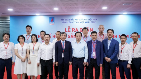 PV GAS tổ chức Lễ ra quân triển khai kế hoạch sản xuất kinh doanh năm 2021