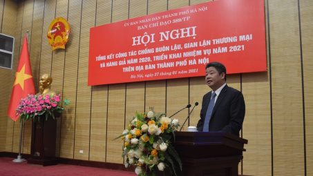 Hà Nội: Ban Chỉ đạo 389 tổng kết hoạt động năm 2020 và triển khai nhiệm vụ năm 2021