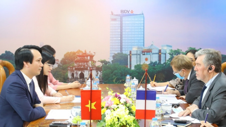 BIDV và Cơ quan Phát triển Pháp (AFD) tăng cường hợp tác