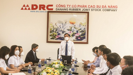 DRC đón đoàn lãnh đạo TP. Đà Nẵng đến chúc mừng nhân ngày Doanh nhân Việt Nam