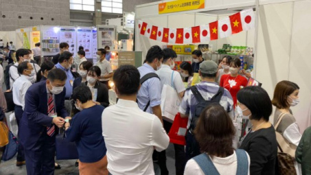 Nông sản và thực phẩm Việt ghi dấu ấn tại hội chợ Fabex Kansai 2021